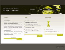 Tablet Screenshot of notariusz-lehmann.pl